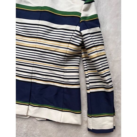 Tommy Hilfiger Preppy Americana Double Breasted Long Sleeve Striped Blazer - Picture 15 of 16